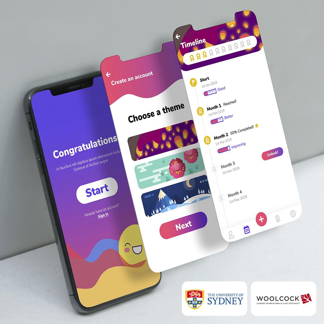 V-Smart app screens